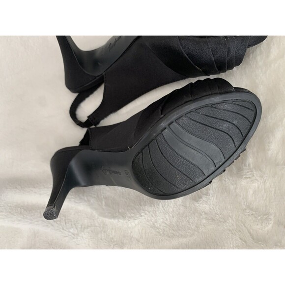 Fioni Night Open Toe Slingback  Heels Size 6.5 Prom/Bridesmaid - Picture 4 of 7